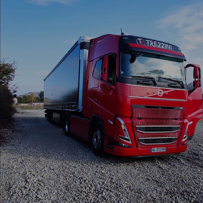 Camion taut France Italie