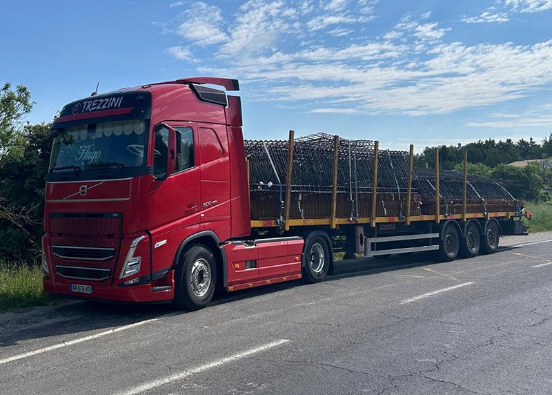 Camion plateau